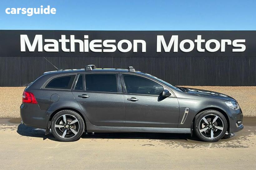 Grey 2017 Holden Commodore Sportswagon Sv6