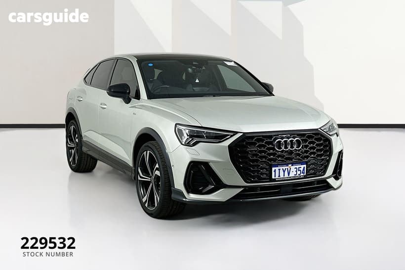 Silver 2022 Audi Q3 Sportback 40 Tfsi Quattro S Line