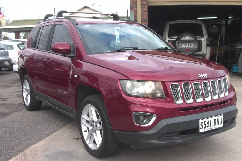 Red 2013 Jeep Compass Wagon Limited (4X4)