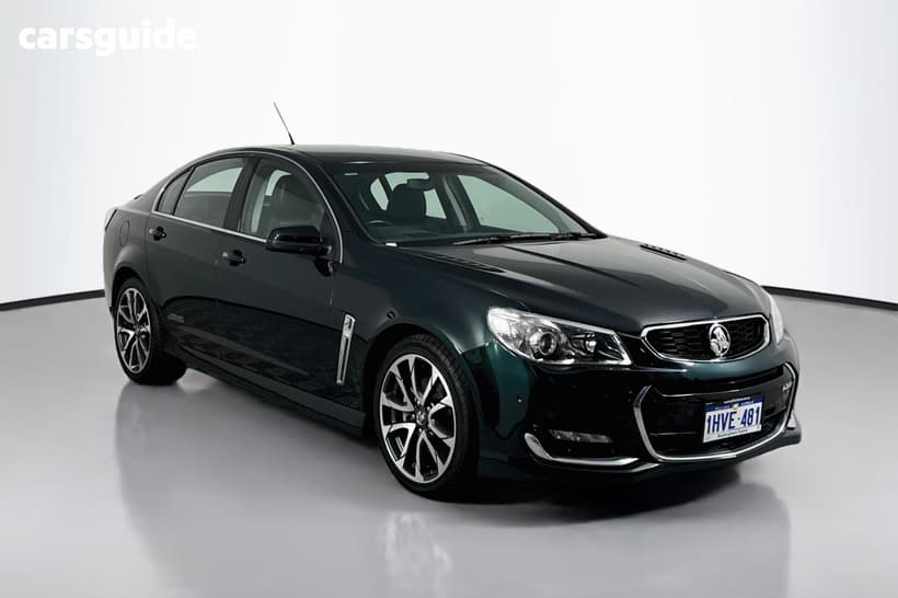 Green 2016 Holden Commodore Sedan Ss-V
