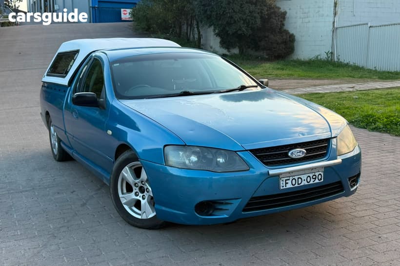 Blue 2007 Ford Falcon Utility Xls