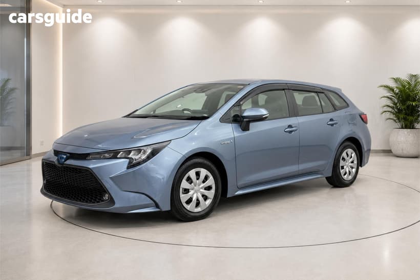 Blue 2020 Toyota Corolla SUV TOURING AWD
