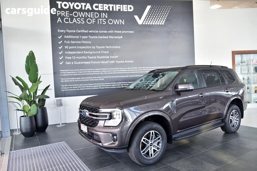 Bronze 2024 Ford Everest Wagon Trend (4Wd)