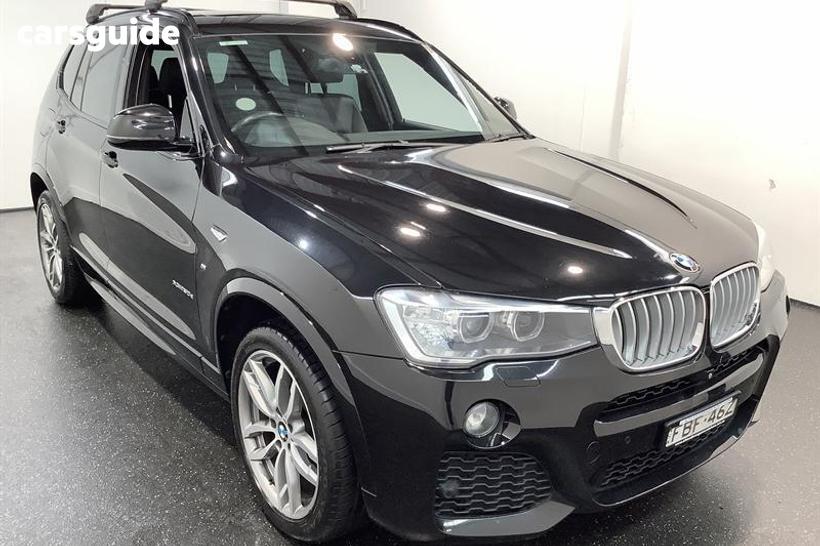 Black 2016 BMW X3 Wagon Xdrive 30D