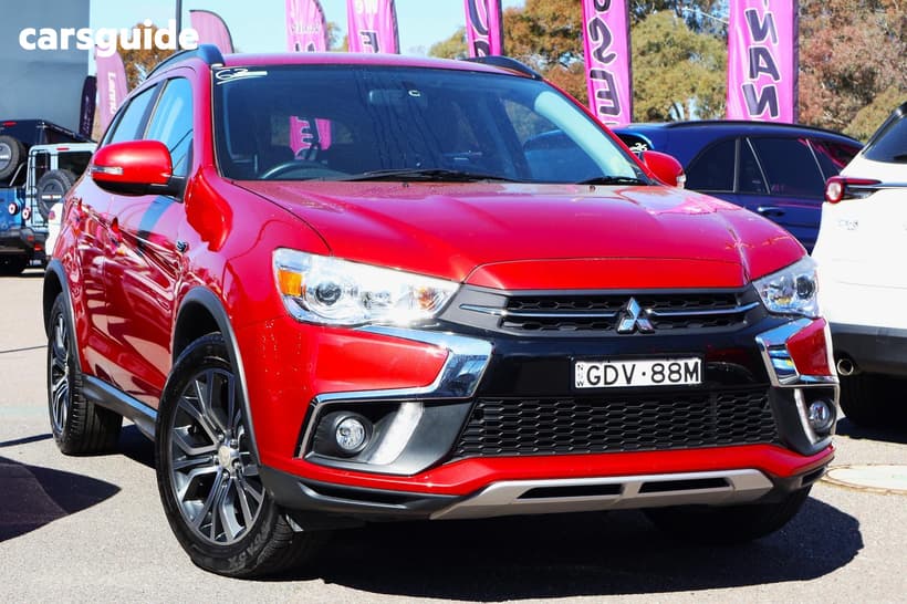 Red 2018 Mitsubishi ASX Wagon Ls (2Wd)