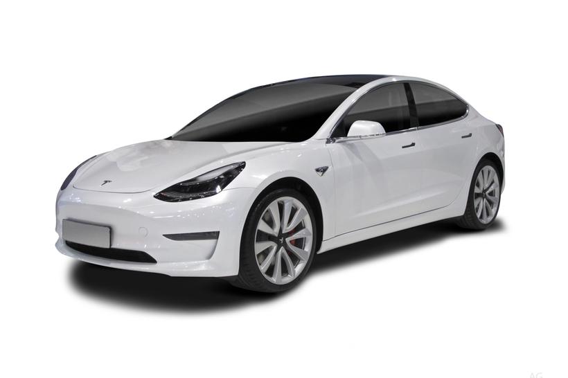Grey 2022 Tesla Model 3 Sedan Long Range