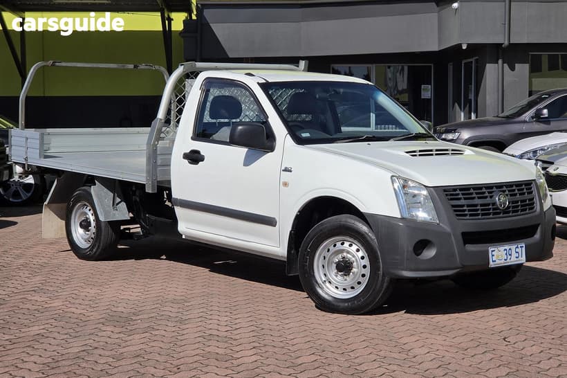 White 2007 Holden Rodeo Cab Chassis Lx