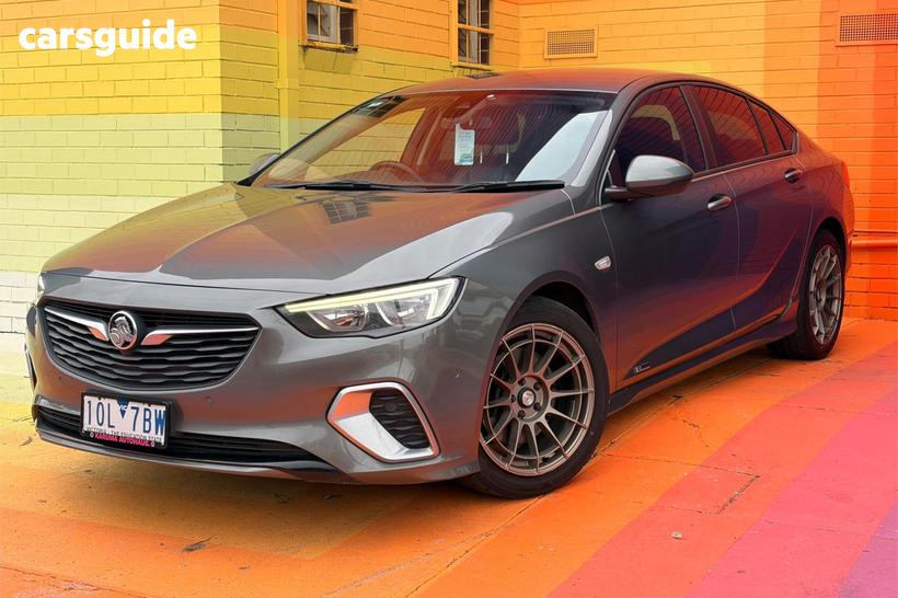 Grey 2018 Holden Commodore Liftback Rs