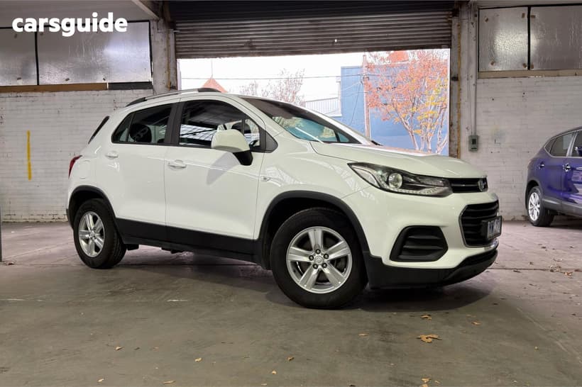 White 2018 Holden Trax Wagon Ls