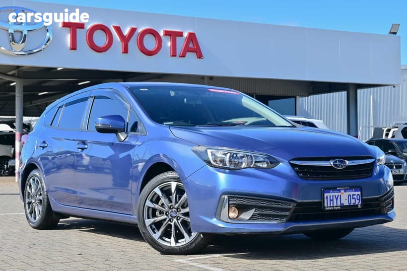 Blue 2020 Subaru Impreza Hatchback 2.0I-L (Awd)