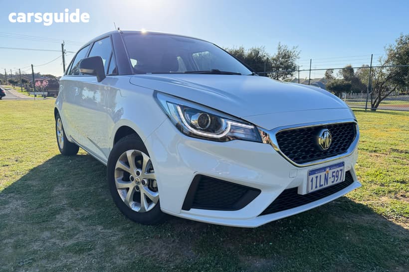 White 2024 MG MG3 Hatchback Core
