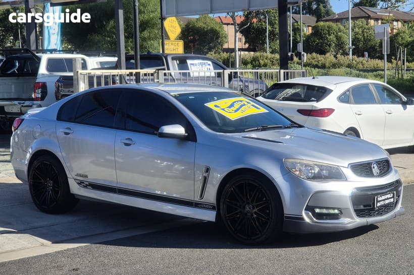 Silver 2017 Holden Commodore Sedan Ss