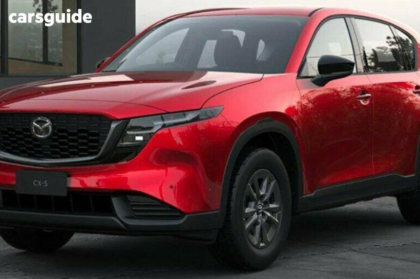 Red 2026 Mazda CX-5 Wagon G25 Evolve (Awd)