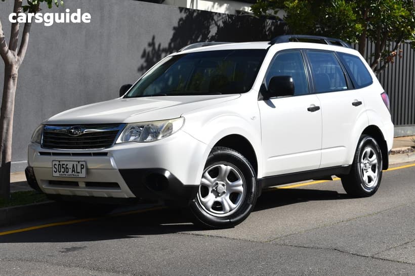 White 2008 Subaru Forester Wagon X