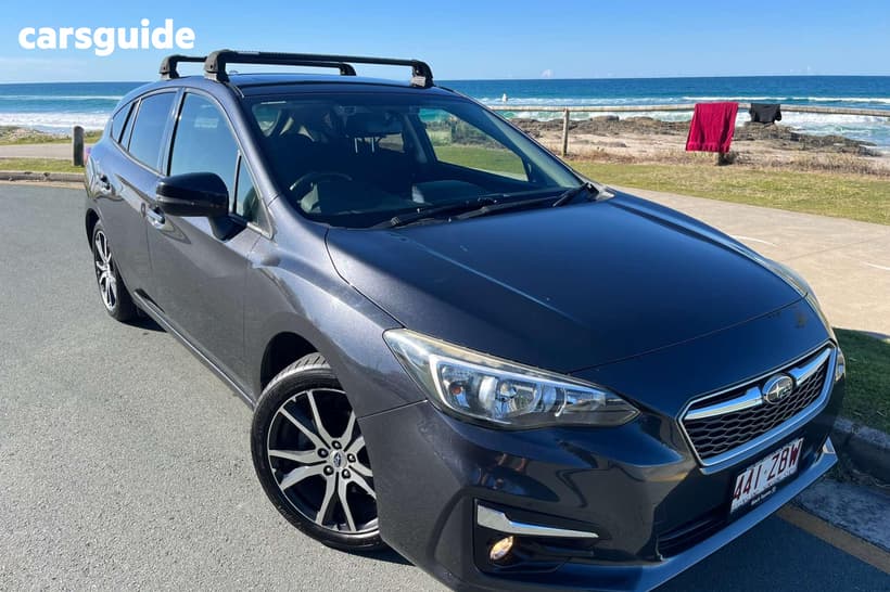 Grey 2017 Subaru Impreza Hatchback 2.0P Premium (Awd)