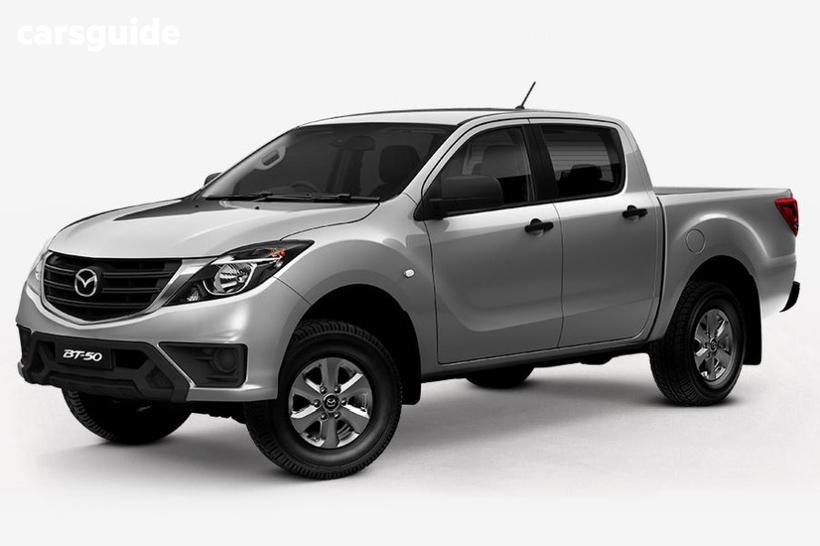 White 2019 Mazda BT-50 Dual Cab Utility Xt (4X4) (5Yr)