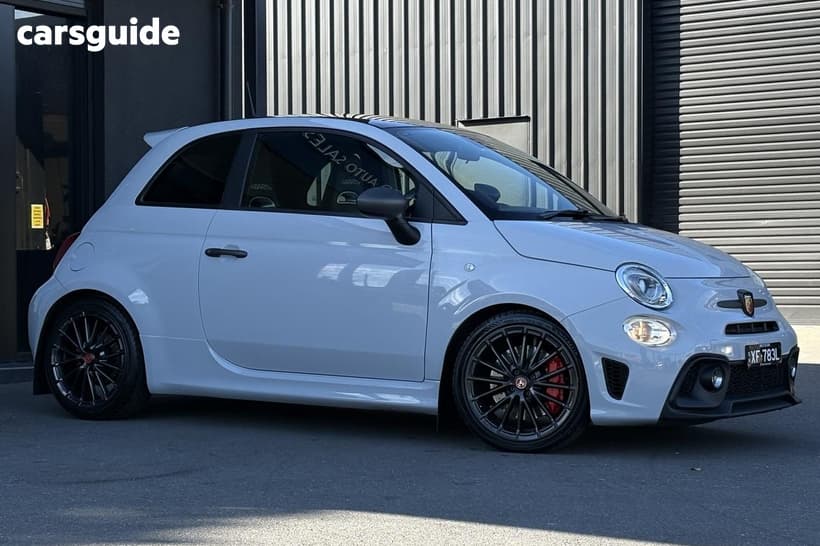 Grey 2021 Abarth 595 Hatchback Competizione