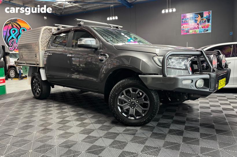 Grey 2017 Ford Ranger Super Cab Utility Xlt 3.2 (4X4)