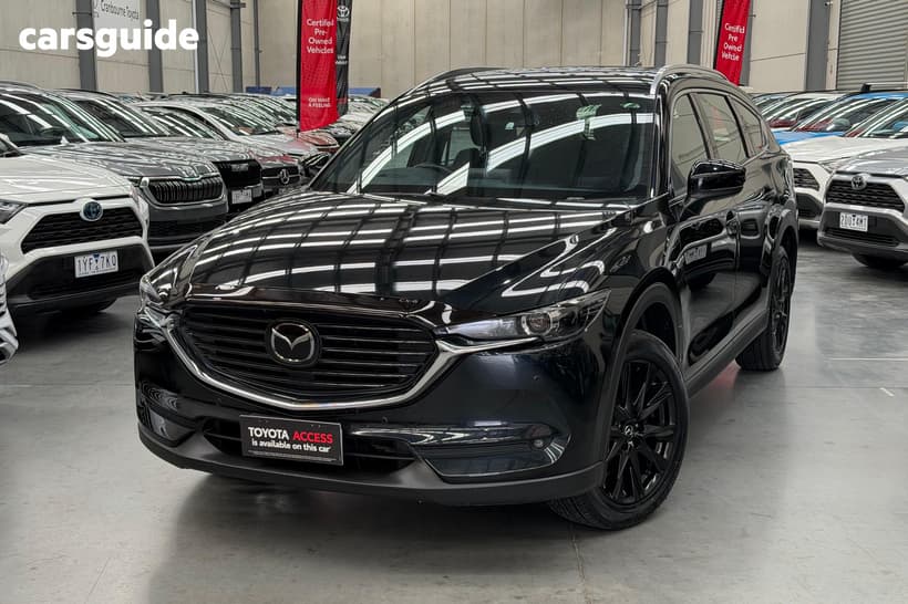Black 2022 Mazda CX-8 Wagon Touring Sp (Fwd)