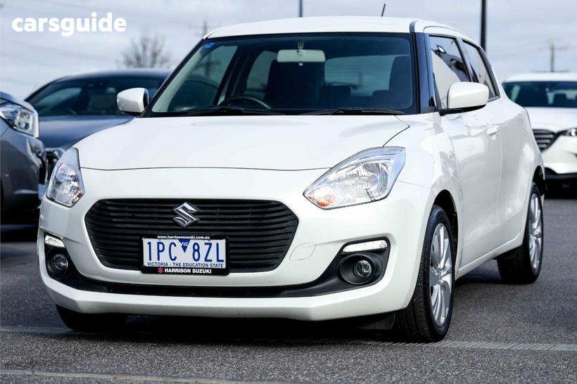 White 2019 Suzuki Swift Hatchback Gl Navigator