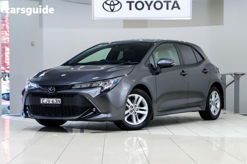 Grey 2020 Toyota Corolla Hatchback Sx