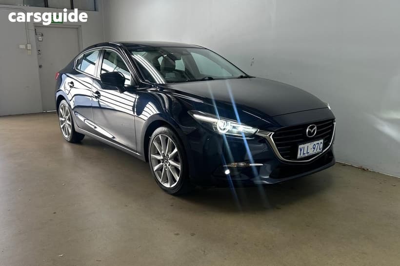 Blue 2016 Mazda 3 Sedan Sp25 Gt