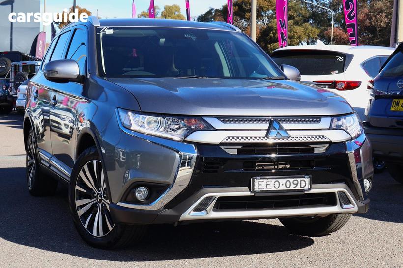 Grey 2019 Mitsubishi Outlander Wagon Ls 7 Seat (2Wd)