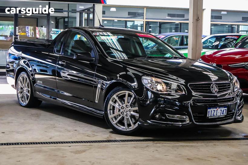 Black 2014 Holden UTE Utility Ss-V Redline