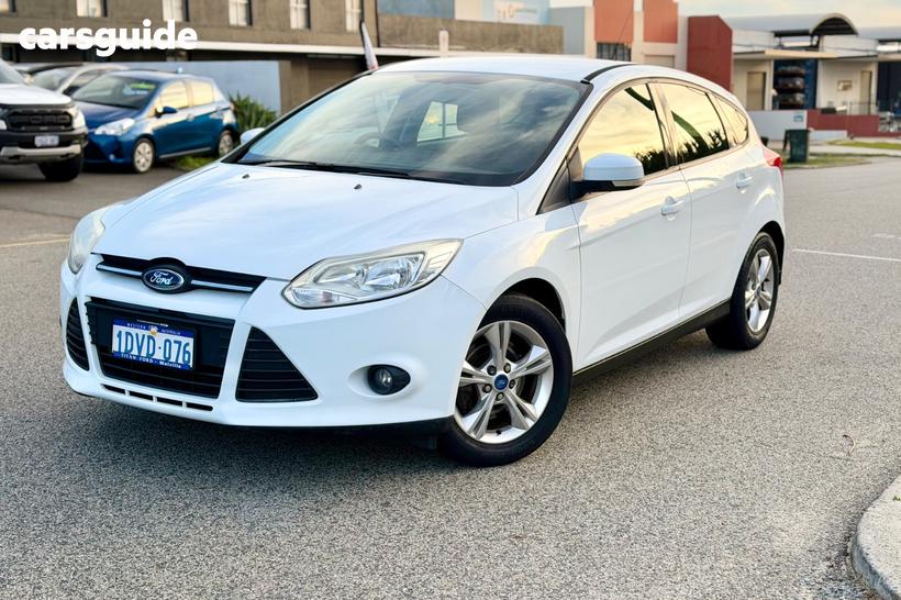 White 2012 Ford Focus Hatchback Trend