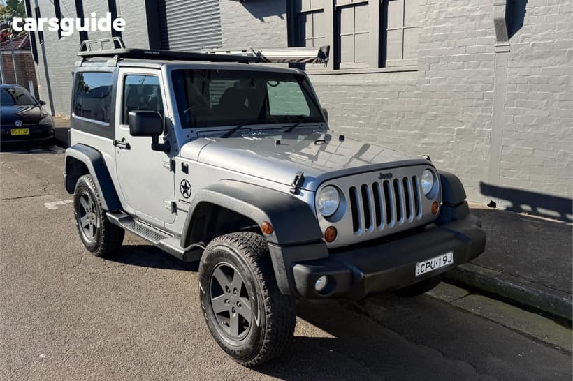 Silver 2013 Jeep Wrangler Softtop Sport (4X4)