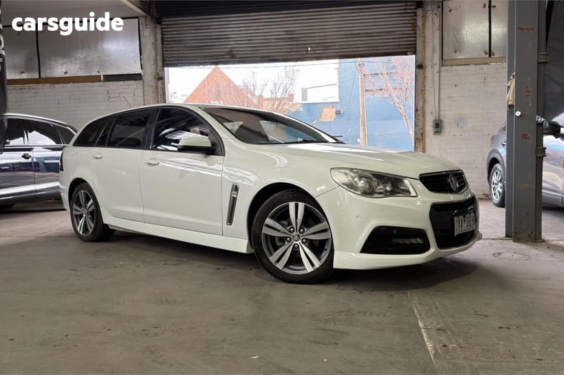 White 2013 Holden Commodore Sportswagon Sv6