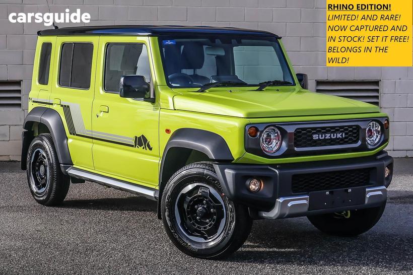 Yellow 2026 Suzuki Jimny Wagon Rhino
