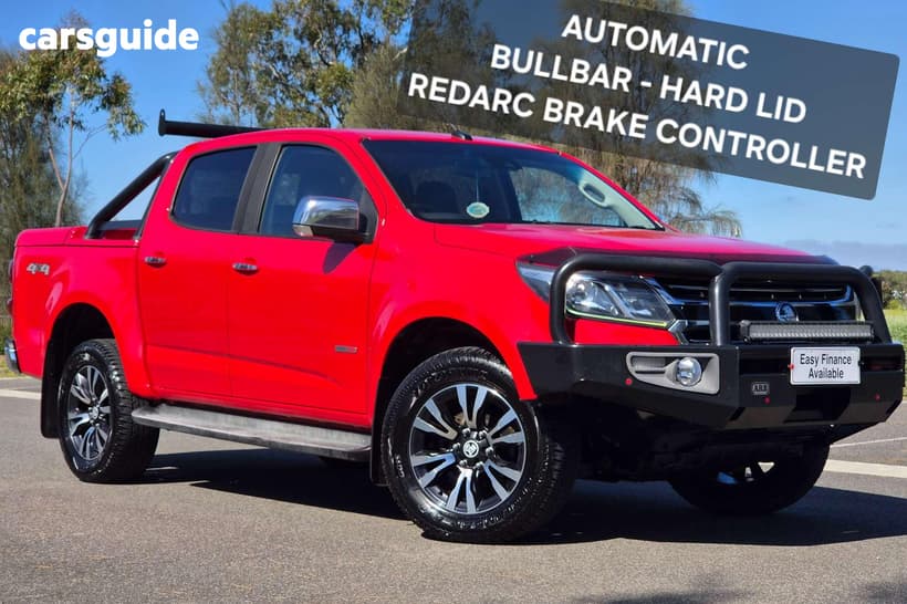 Red 2019 Holden Colorado Crew Cab Pickup Ltz (4X4) (5Yr)
