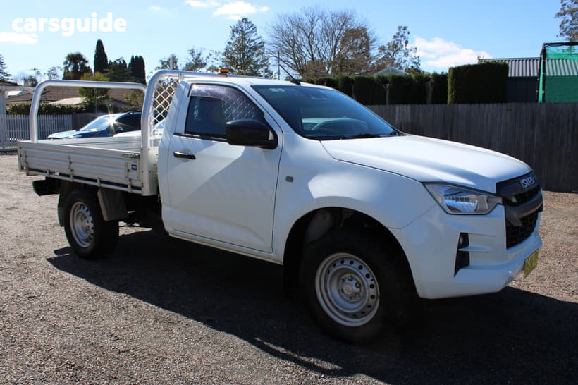 White 2022 Isuzu D-MAX Cab Chassis Sx (4X2) High-Ride