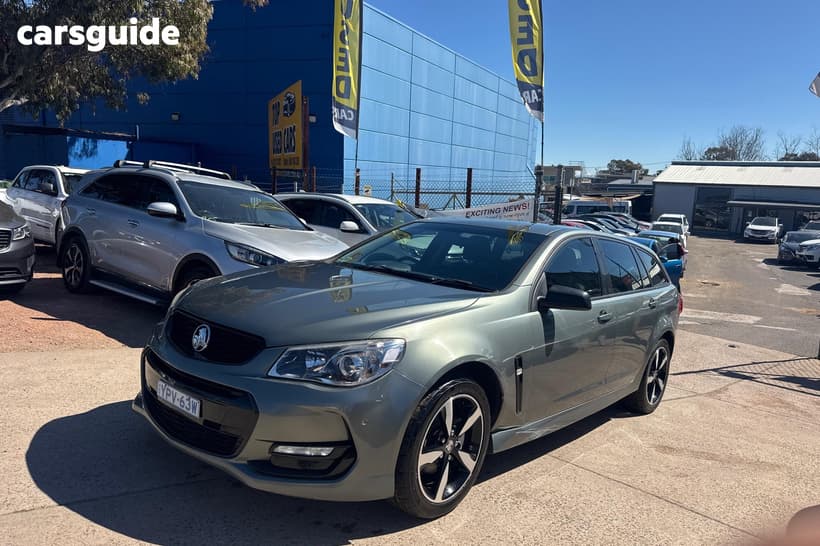 Green 2016 Holden Commodore Sportswagon Sv6