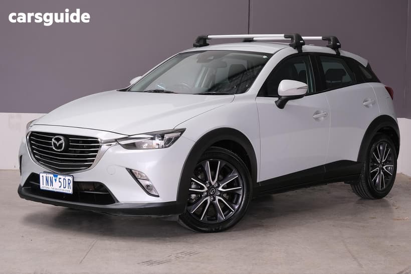 White 2018 Mazda CX-3 Wagon S Touring (Awd)
