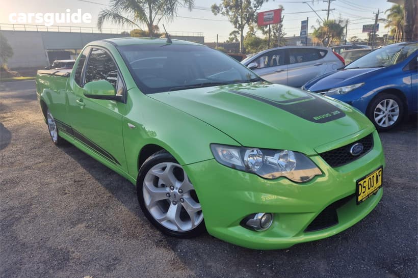Green 2008 Ford Falcon Utility Xr8