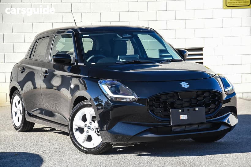 Black 2026 Suzuki Swift Hatchback Hybrid Plus