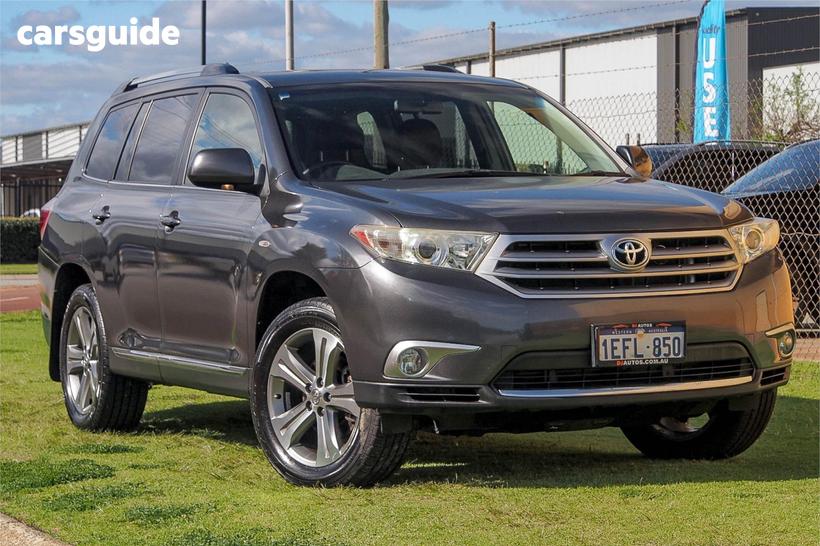 Grey 2013 Toyota Kluger Wagon Kx-S (Fwd)