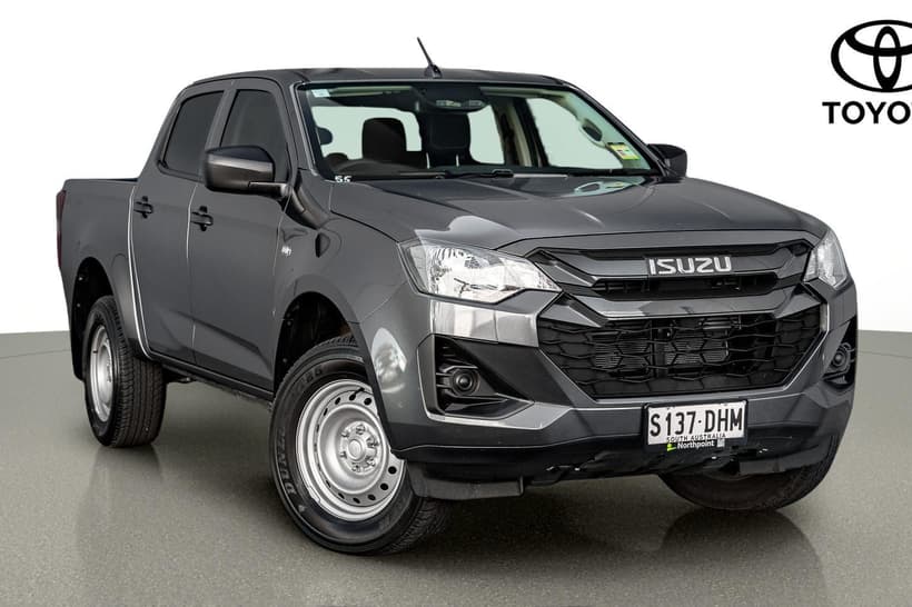 Grey 2025 Isuzu D-MAX Crew Cab Utility Sx (4X4)