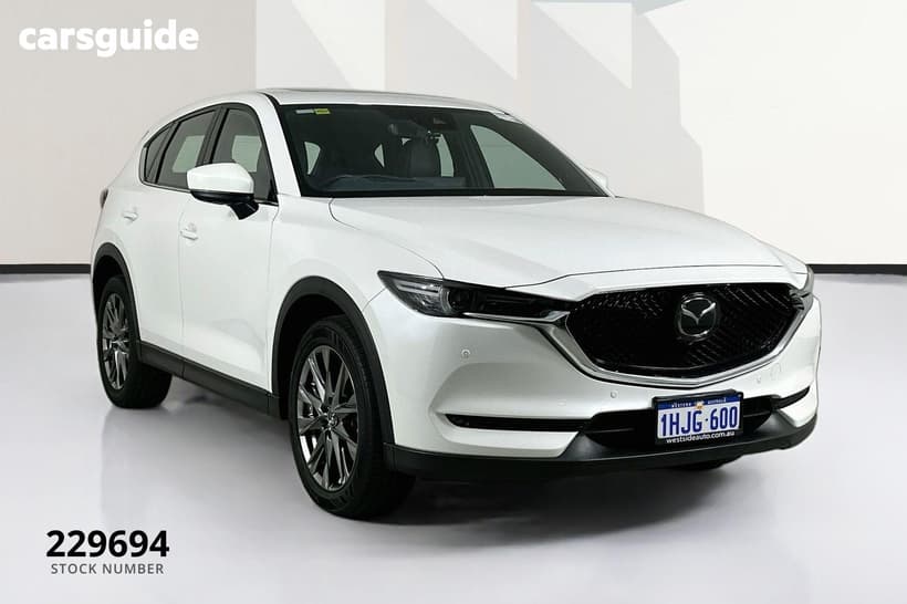 White 2021 Mazda CX-5 Wagon Akera (Awd)