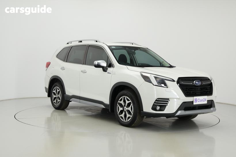 White 2023 Subaru Forester Wagon Hybrid L (Awd)