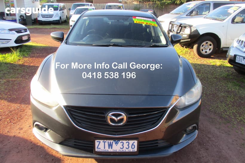 Grey 2013 Mazda 6 Sedan Sport