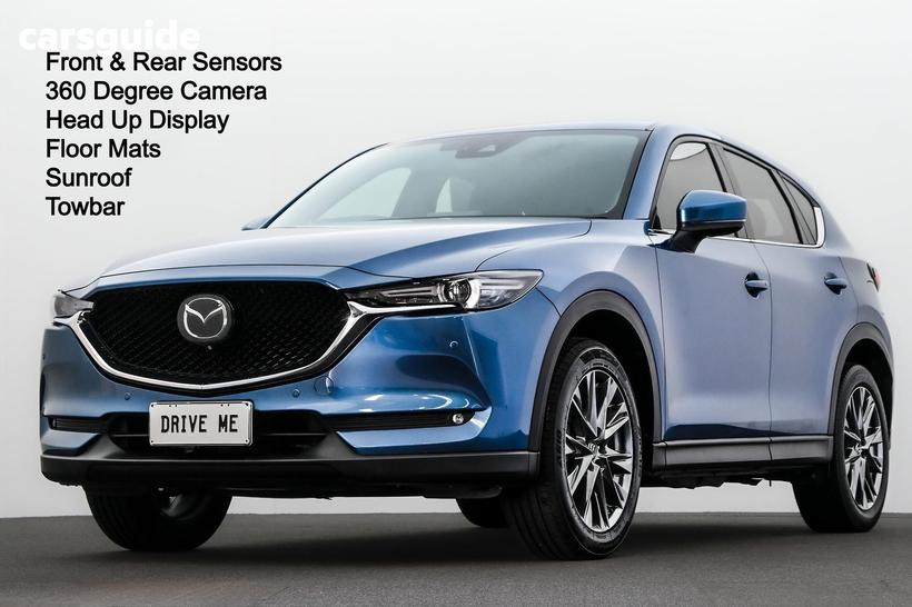 Blue 2020 Mazda CX-5 Wagon Akera (4X4)