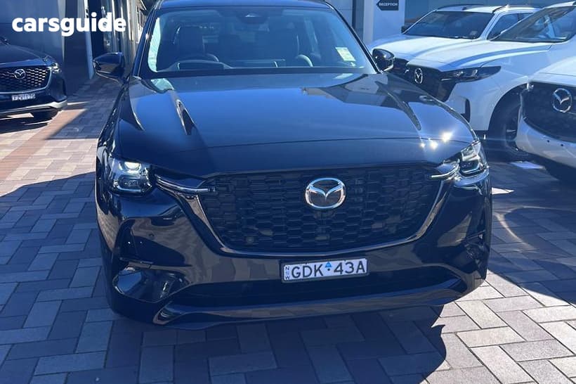Black 2026 Mazda CX-60 Wagon D50E Gt Hybrid