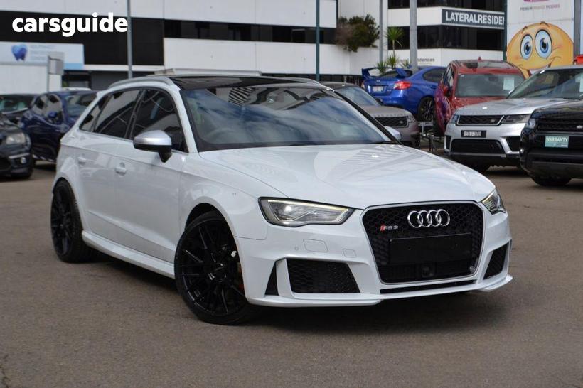 White 2016 Audi RS3 Hatchback Sportback Quattro