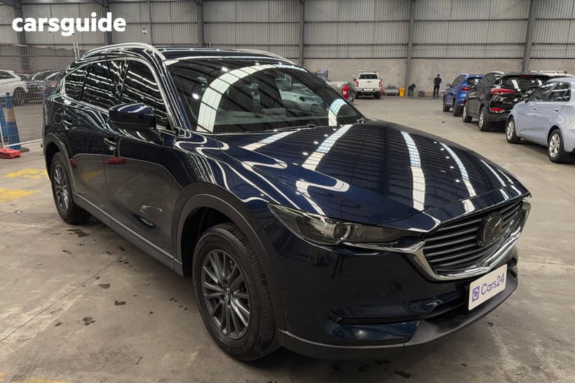 Blue 2021 Mazda CX-8 Wagon Touring (Fwd)