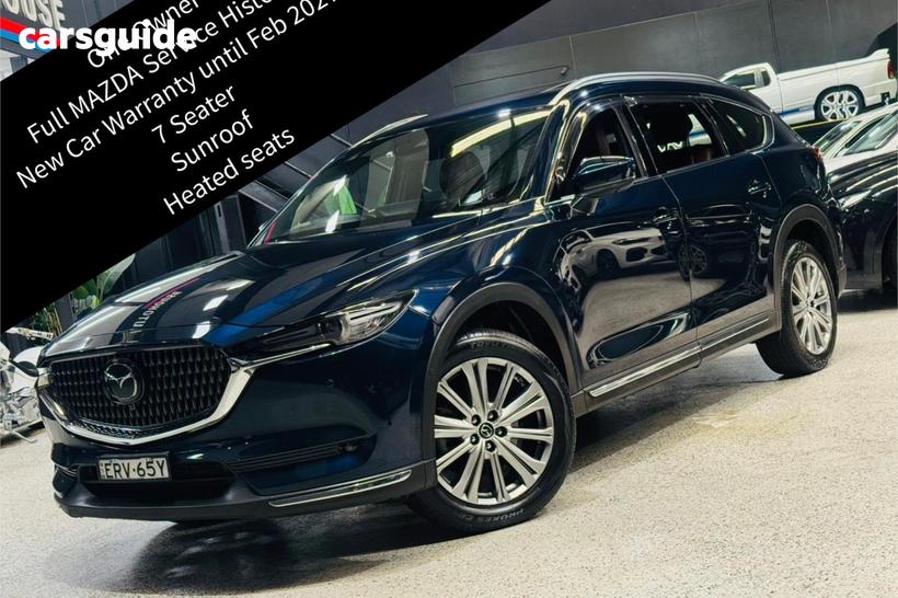 Blue 2021 Mazda CX-8 Wagon Asaki (Awd)