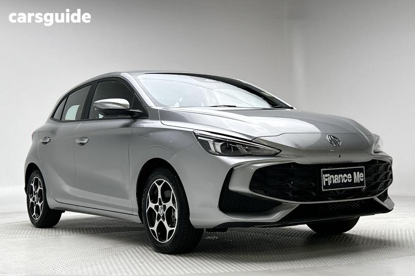 Silver 2025 MG MG3 Hatchback Essence