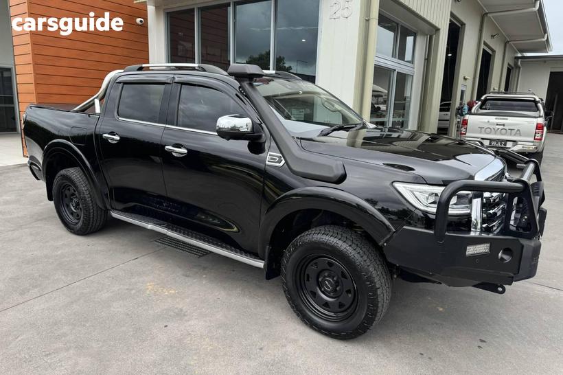 Black 2021 GWM UTE Dual Cab Utility Cannon-L (4X4)